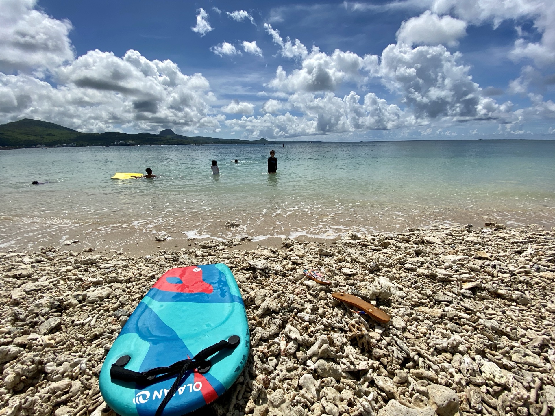 Water sports at the beach